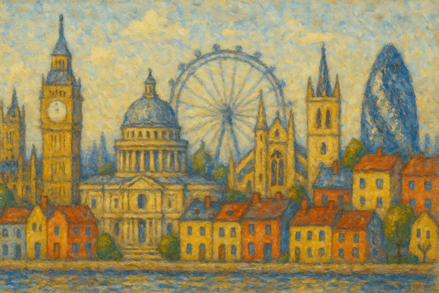 England skyline